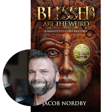 book-cover-design-blessed-are-the-weird-author-jacob-nordby